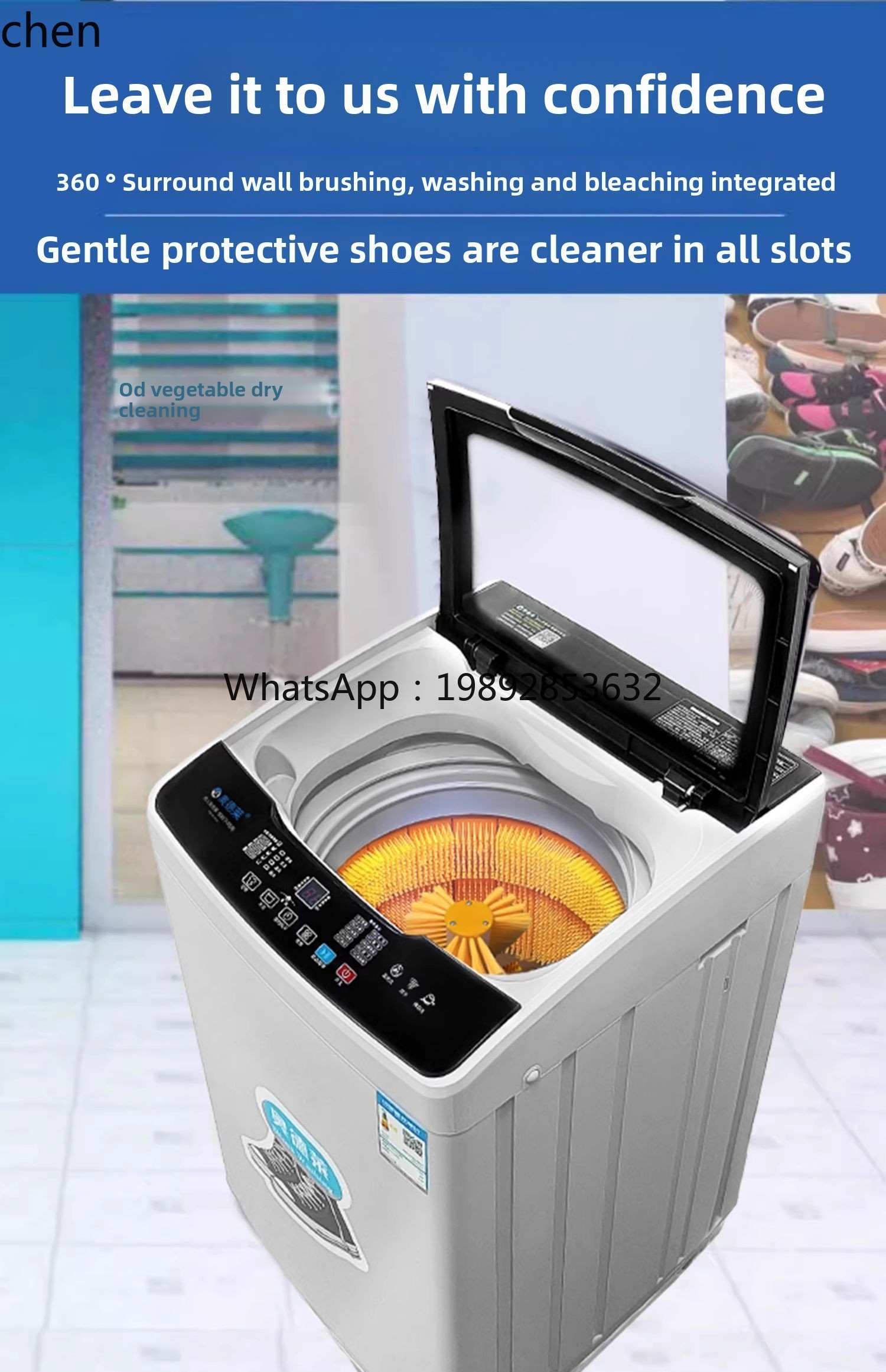 ZZ automatic shoe washing mach - Shoe Brush review and price